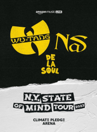 Amazon Music Live: Wu-Tang Clan, Nas, and De La Soul's 'N.Y. State of Mind Tour' streaming